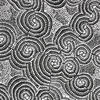 Aboriginal Artwork by Mary Napangardi Butcher, Pikilyi Jukurrpa, 107x61cm