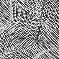 Aboriginal Artwork by Mary Napangardi Butcher, Pikilyi Jukurrpa, 30x30cm