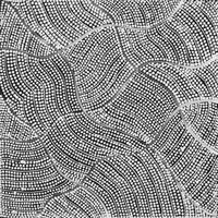 Aboriginal Artwork by Mary Napangardi Butcher, Pikilyi Jukurrpa, 30x30cm