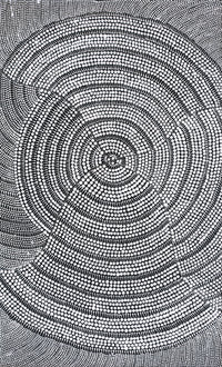 Aboriginal Artwork by Mary Napangardi Butcher, Pikilyi Jukurrpa, 76x46cm