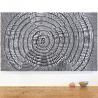 Aboriginal Artwork by Mary Napangardi Butcher, Pikilyi Jukurrpa, 76x46cm
