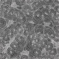 Aboriginal Artwork by Mary Napangardi Butcher, Pikilyi Jukurrpa, 76x76cm