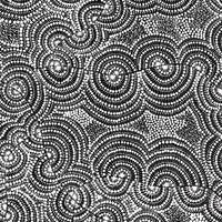 Aboriginal Artwork by Mary Napangardi Butcher, Pikilyi Jukurrpa, 76x76cm