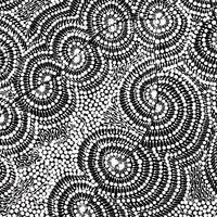 Aboriginal Artwork by Mary Napangardi Butcher, Pikilyi Jukurrpa, 76x76cm