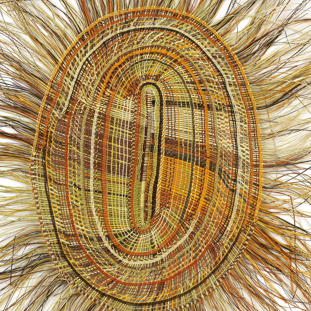 Mary Guyula Rruwaypi - Aboriginal Art | Woven Mat - ART ARK®