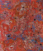 Aboriginal Art by Mary Napangardi Brown, Mina Mina Jukurrpa - Ngalyipi, 107x91cm - ART ARK®