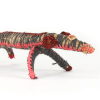 Aboriginal Artwork by Mary Pegg - Papa (dog) Tjanpi Sculpture