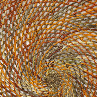 Aboriginal Artwork by Mary Guyula Rruwaypi - Woven Mat, 100cm