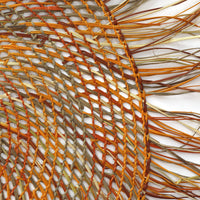 Aboriginal Artwork by Mary Guyula Rruwaypi - Woven Mat, 100cm