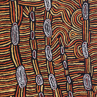 Aboriginal Artwork by Mary Napangardi Brown, Mina Mina Jukurrpa - Ngalyipi, 122x61cm