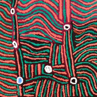 Aboriginal Artwork by Mary Napangardi Brown, Mina Mina Jukurrpa - Ngalyipi, 91x61cm