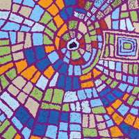 Aboriginal Artwork by Mary Napangardi Brown, Mina Mina Jukurrpa - Ngalyipi, 91x61cm