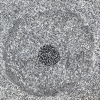 Aboriginal Artwork by Mary Napangardi Butcher, Pikilyi Jukurrpa, 30x30cm