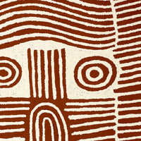 Aboriginal Artwork by Maryanne Nungarrayi Spencer, Wardapi Jukurrpa (Goanna Dreaming) - Yarripurlangu, 61x46cm