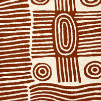 Aboriginal Artwork by Maryanne Nungarrayi Spencer, Wardapi Jukurrpa (Goanna Dreaming) - Yarripurlangu, 61x46cm
