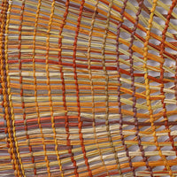 Aboriginal Artwork by Mavis Marrkula Djuliping - Woven Mat 116cm