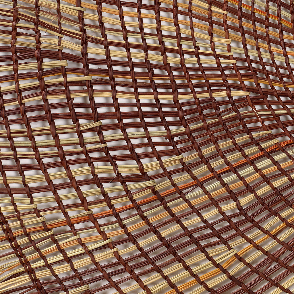 Aboriginal Artwork by Mavis Marrkula Djuliping - Woven Mat 86cm