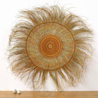 Aboriginal Artwork by Mavis Marrkula Djuliping - Woven Mat