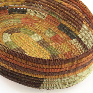 Aboriginal Artwork by Mavis Marrkula Djuliping, Gapuwiyak - Woven Basket - ART ARK®