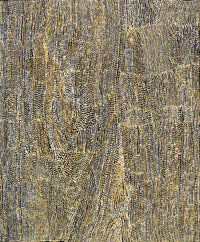 Aboriginal Artwork by Mavis Nampitjinpa Marks, Kalipinpa Water Dreaming, 122x102cm