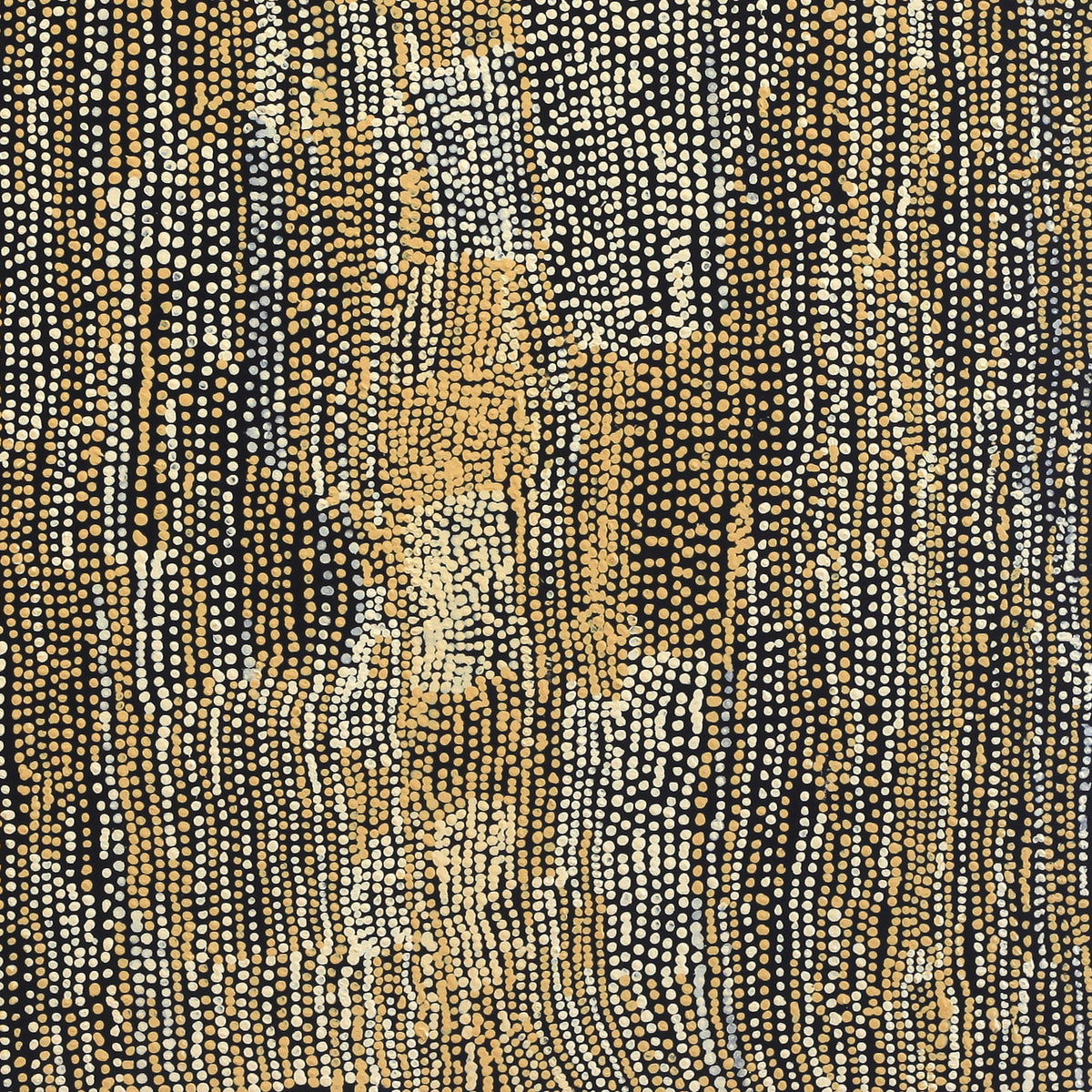 Aboriginal Artwork by Mavis Nampitjinpa Marks, Kalipinpa Water Dreaming, 101x77cm
