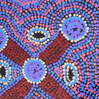 Aboriginal Artwork by Megan Nampijinpa Kantamarra, Marapinti Dreaming, 30x30cm