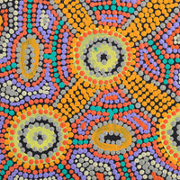 Aboriginal Artwork by Megan Nampijinpa Kantamarra, Marapinti Dreaming, 30x30cm