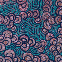 Aboriginal Artwork by Melinda Napurrurla Wilson, Lukarrara Jukurrpa, 76x46cm