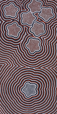 Aboriginal Artwork by Melissa Donegan, Kungkarangkalpa (Seven Sisters Story), 122x61cm