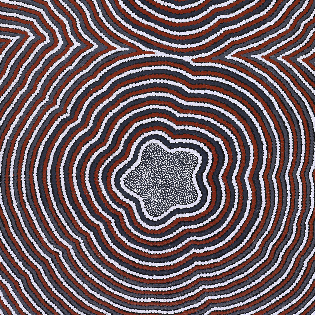 Aboriginal Artwork by Melissa Donegan, Kungkarangkalpa (Seven Sisters Story), 122x61cm