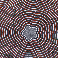 Aboriginal Artwork by Melissa Donegan, Kungkarangkalpa (Seven Sisters Story), 122x61cm