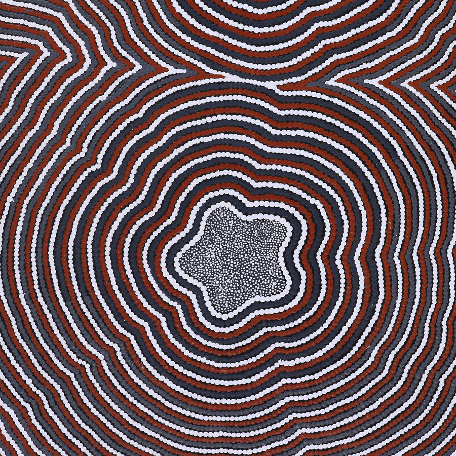 Aboriginal Artwork by Melissa Donegan, Kungkarangkalpa (Seven Sisters Story), 122x61cm