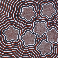 Aboriginal Artwork by Melissa Donegan, Kungkarangkalpa (Seven Sisters Story), 122x61cm