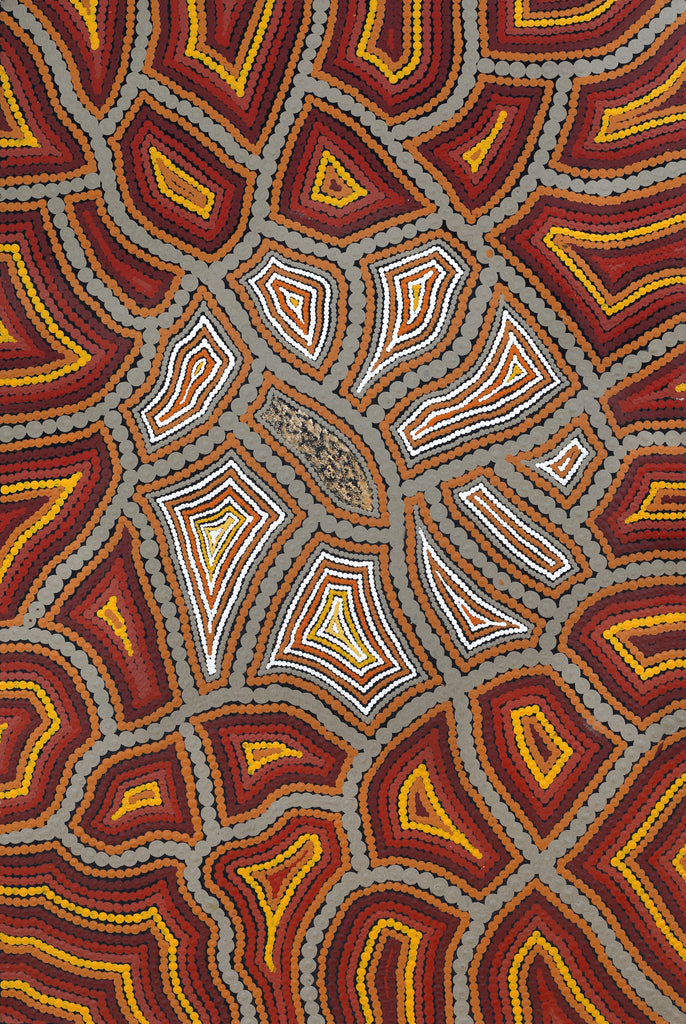 Aboriginal Art by Melissa Donegan, Walka Wiru Ngura Wiru, 91x61cm - ART ARK®