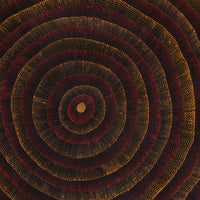 Aboriginal Artwork by Melissa Nampijinpa Karpa, Ngapa Jukurrpa (Water Dreaming) - Puyurru, 122x107cm