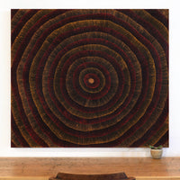 Aboriginal Artwork by Melissa Nampijinpa Karpa, Ngapa Jukurrpa (Water Dreaming) - Puyurru, 122x107cm