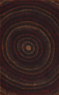 Aboriginal Artwork by Melissa Nampijinpa Karpa, Ngapa Jukurrpa (Water Dreaming) - Puyurru, 122x76cm