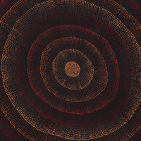 Aboriginal Artwork by Melissa Nampijinpa Karpa, Ngapa Jukurrpa (Water Dreaming) - Puyurru, 122x76cm