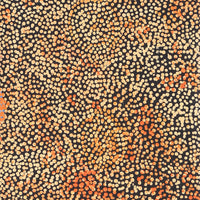 Aboriginal Artwork by Melissa Nampijinpa Karpa, Ngapa Jukurrpa (Water Dreaming) - Puyurru, 91x30cm