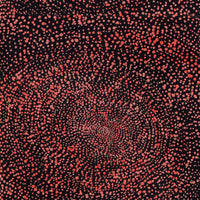 Aboriginal Artwork by Melissa Nampijinpa Karpa, Ngapa Jukurrpa (Water Dreaming) - Puyurru, 91x30cm