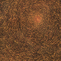 Aboriginal Artwork by Melissa Nampijinpa Karpa, Ngapa Jukurrpa (Water Dreaming) - Puyurru, 76x76cm