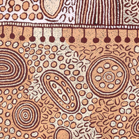 Aboriginal Artwork by Melissa Nungarrayi Larry, Yumari Jukurrpa (Yumari Dreaming), 122x91cm