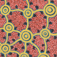 Aboriginal Artwork by Melissa Napangardi Williams, Wardapi Jukurrpa (Goanna Dreaming) - Yarripilangu, 61x61cm