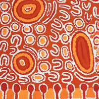 Aboriginal Artwork by Melissa Nungarrayi Larry, Yumari Jukurrpa (Yumari Dreaming), 61x30cm
