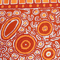 Aboriginal Artwork by Melissa Nungarrayi Larry, Yumari Jukurrpa (Yumari Dreaming), 61x30cm