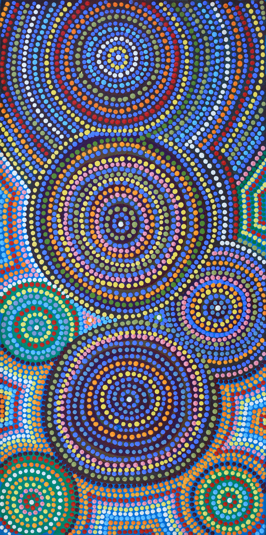 Aboriginal Artwork by Melissa Butler, Untitled, 60x30cm