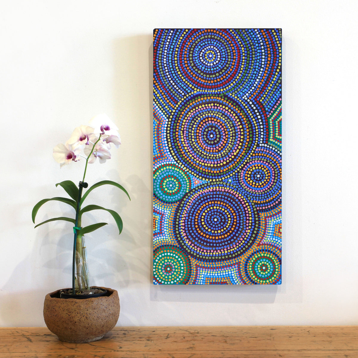 Aboriginal Artwork by Melissa Butler, Untitled, 60x30cm