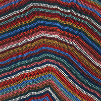Aboriginal Artwork by Michelle Cooper, Walka Wiru Ngura Wiru, 91x46cm