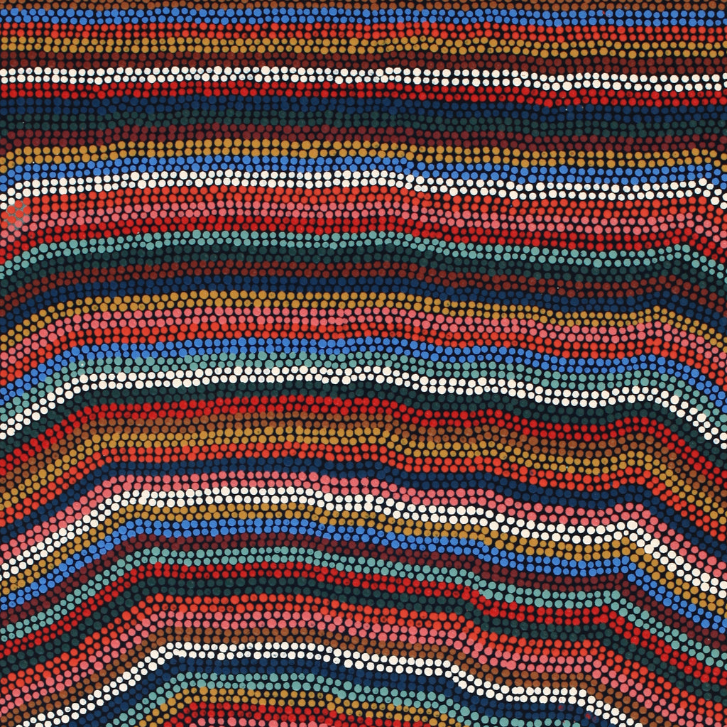 Aboriginal Artwork by Michelle Cooper, Walka Wiru Ngura Wiru, 91x46cm