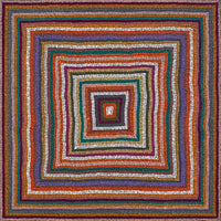 Aboriginal Artwork by Michelle Cooper, Walka Wiru Ngura Wiru, 91x91cm